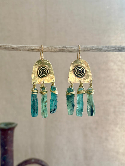 Spiral Emerald Kyanite