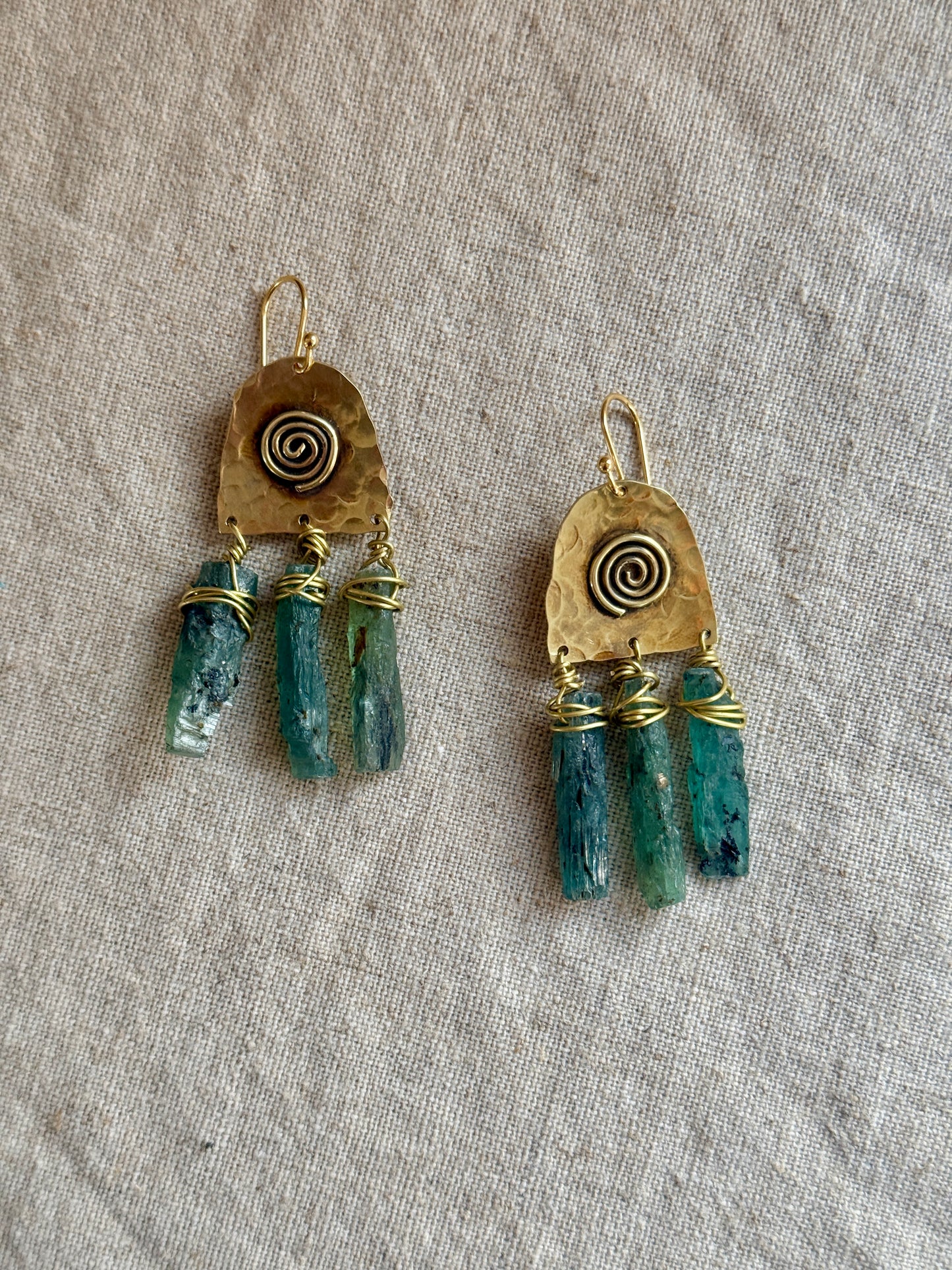 Spiral Emerald Kyanite