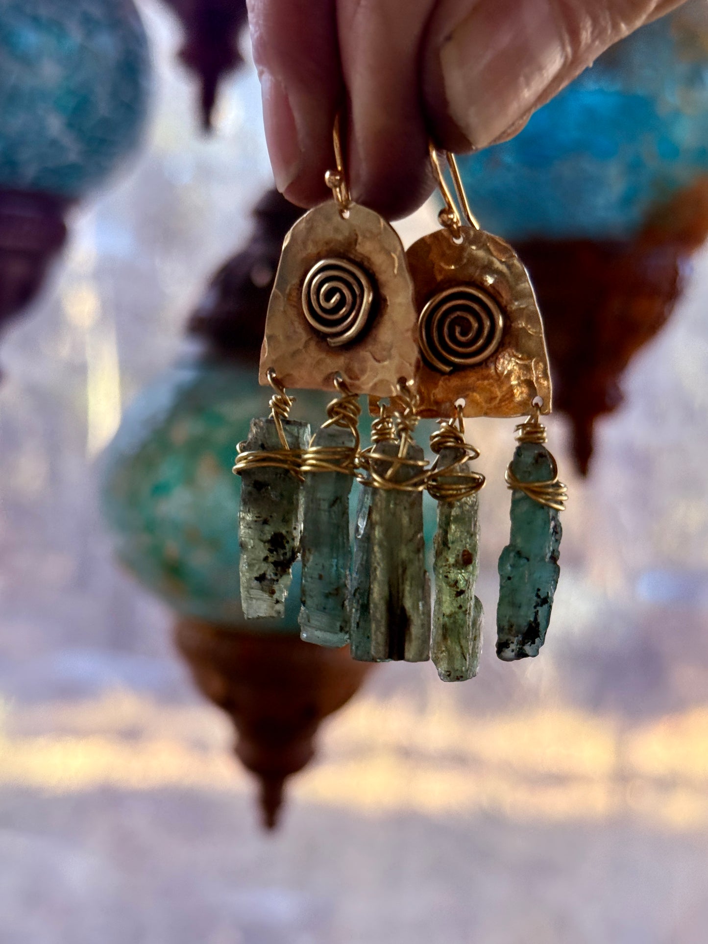 Spiral Emerald Kyanite